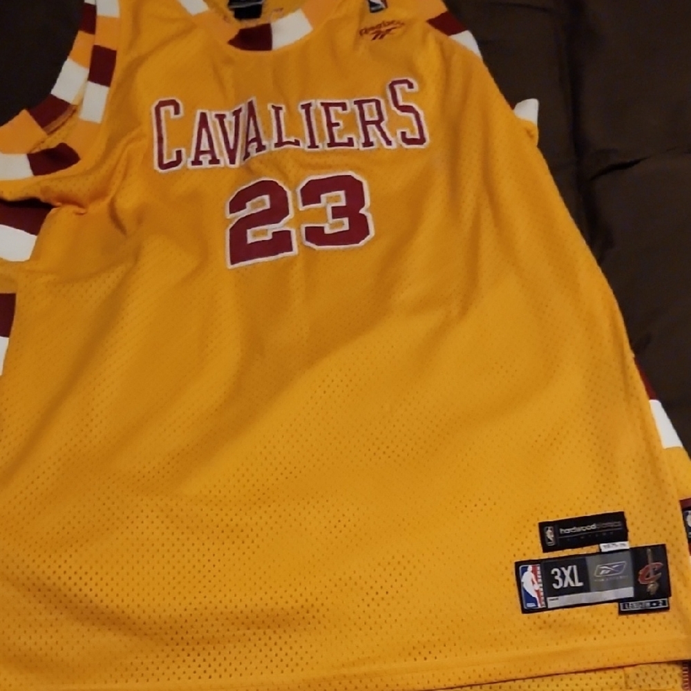 Reebok Yellow Cavaliers Jersey